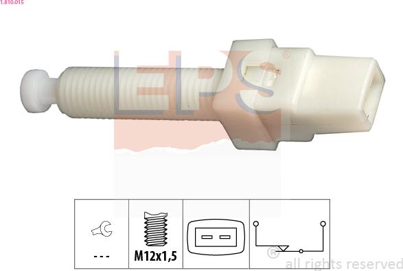 EPS 1.810.015 - Comutator lumini frana aaoparts.ro