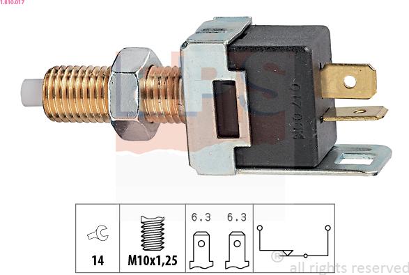 EPS 1.810.017 - Comutator lumini frana aaoparts.ro