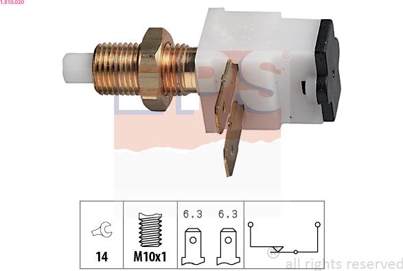 EPS 1.810.020 - Comutator lumini frana aaoparts.ro