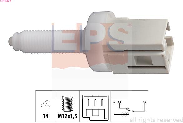 EPS 1.810.077 - Comutator lumini frana aaoparts.ro