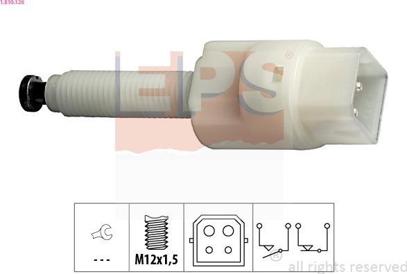 EPS 1.810.126 - Comutator lumini frana aaoparts.ro