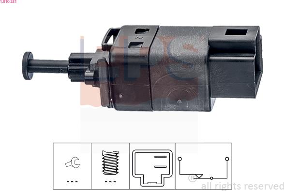 EPS 1.810.251 - Comutator lumini frana aaoparts.ro