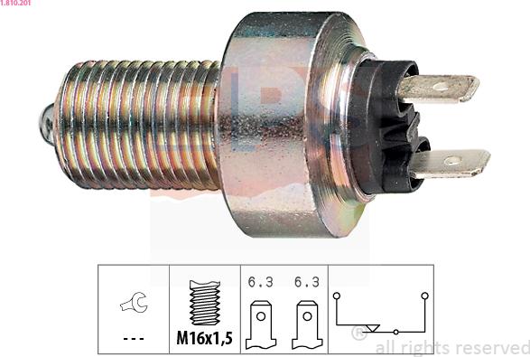 EPS 1.810.201 - Comutator lumini frana aaoparts.ro
