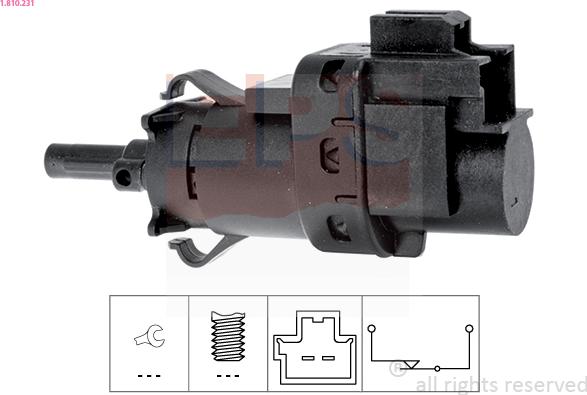 EPS 1.810.231 - Comutator lumini frana aaoparts.ro