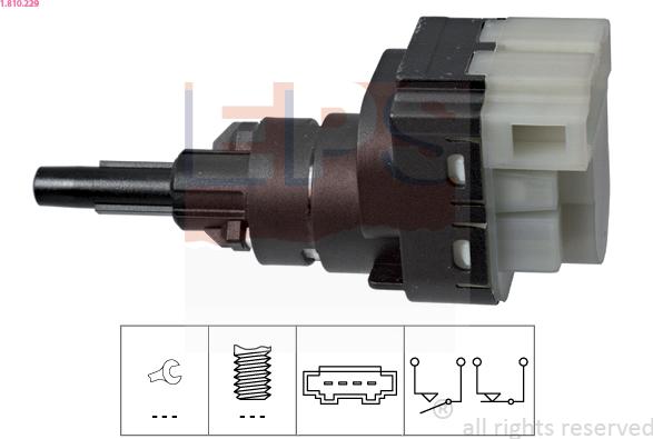 EPS 1.810.229 - Comutator lumini frana aaoparts.ro