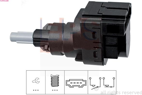 EPS 1.810.228 - Comutator lumini frana aaoparts.ro