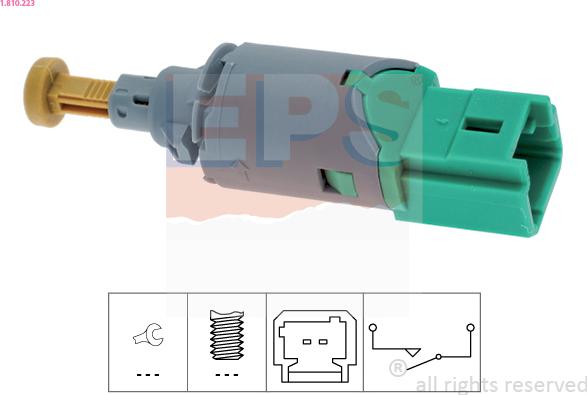 EPS 1.810.223 - Comutator lumini frana aaoparts.ro