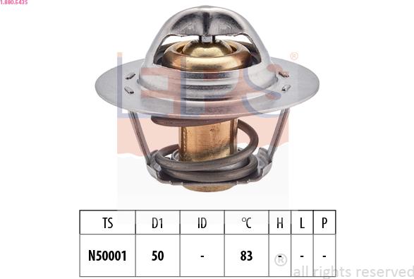 EPS 1.880.543S - Termostat,lichid racire aaoparts.ro
