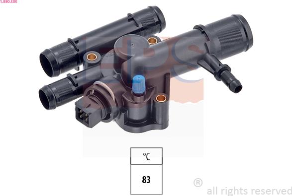 EPS 1.880.505 - Termostat,lichid racire aaoparts.ro