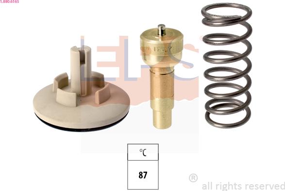 EPS 1.880.616S - Termostat,lichid racire aaoparts.ro