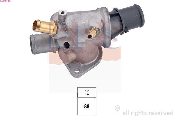 EPS 1.880.149 - Termostat,lichid racire aaoparts.ro