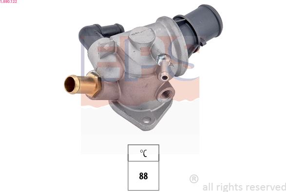 EPS 1.880.122 - Termostat,lichid racire aaoparts.ro