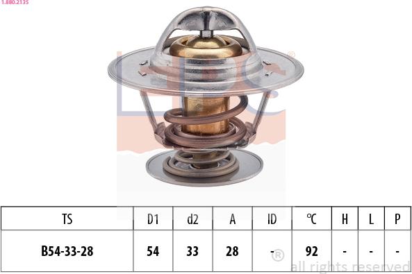 EPS 1.880.213S - Termostat,lichid racire aaoparts.ro