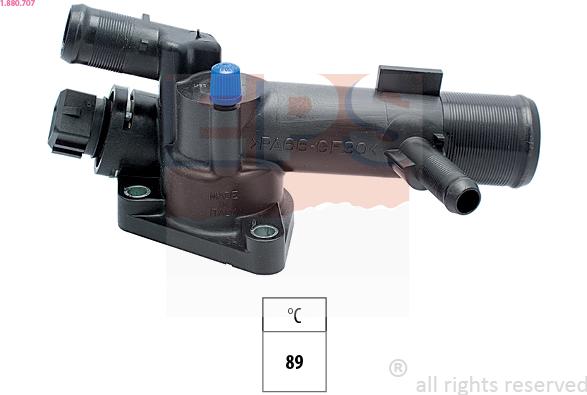 EPS 1.880.707 - Termostat,lichid racire aaoparts.ro
