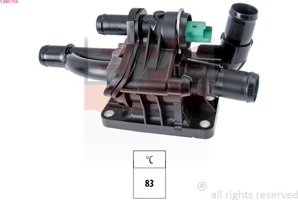 EPS 1.880.734 - Termostat,lichid racire aaoparts.ro