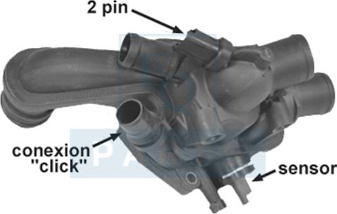Equal Quality GOM713969 - Termostat,lichid racire aaoparts.ro