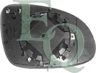 Equal Quality RD01054 - Sticla oglinda, oglinda retrovizoare exterioara aaoparts.ro