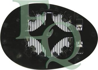 Equal Quality RD02987 - Sticla oglinda, oglinda retrovizoare exterioara aaoparts.ro