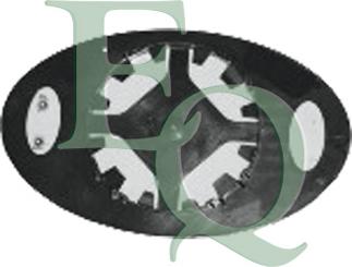 Equal Quality RI00063 - Sticla oglinda, oglinda retrovizoare exterioara aaoparts.ro