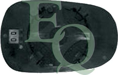 Equal Quality RI00858 - Sticla oglinda, oglinda retrovizoare exterioara aaoparts.ro