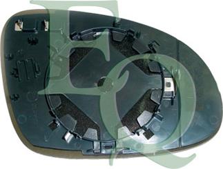 Equal Quality RS01469 - Sticla oglinda, oglinda retrovizoare exterioara aaoparts.ro