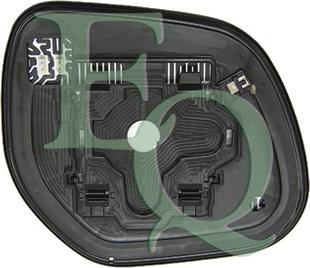 Equal Quality RS03175 - Sticla oglinda, oglinda retrovizoare exterioara aaoparts.ro