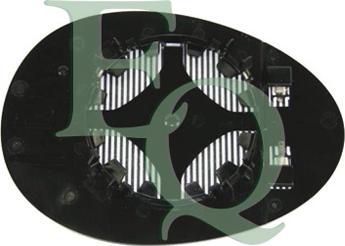 Equal Quality RS02987 - Sticla oglinda, oglinda retrovizoare exterioara aaoparts.ro