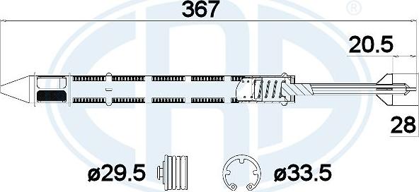 ERA 668013 - Uscator,aer conditionat aaoparts.ro