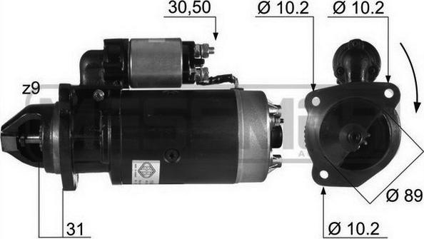 ERA 11580 - Starter aaoparts.ro