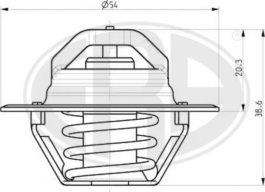 ERA 350103 - Termostat,lichid racire aaoparts.ro