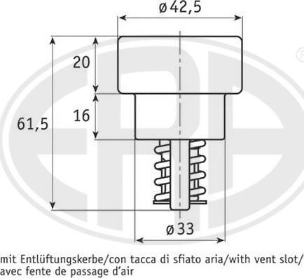 ERA 350126 - Termostat,lichid racire aaoparts.ro