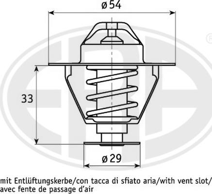 ERA 350309 - Termostat,lichid racire aaoparts.ro