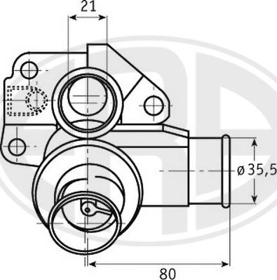 ERA 350236 - Termostat,lichid racire aaoparts.ro