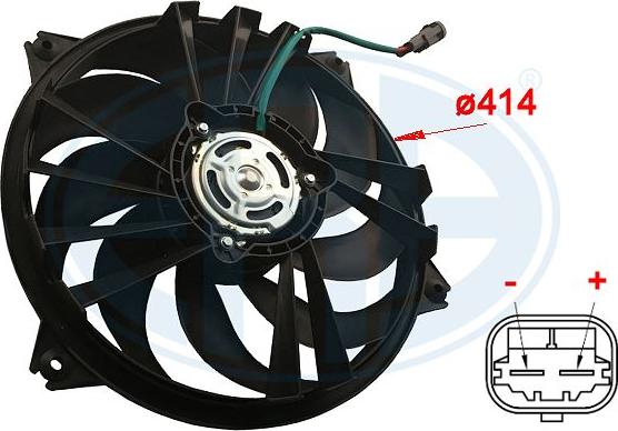 ERA 352011 - Ventilator, radiator aaoparts.ro