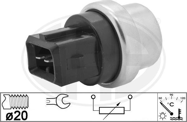 ERA 330956 - Comutator temperatura, ventilator radiator aaoparts.ro