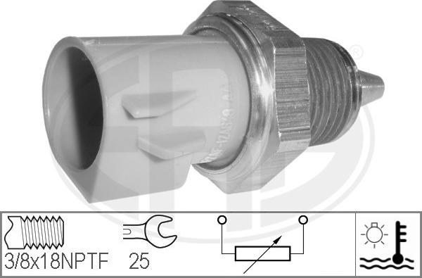 ERA 330550 - Senzor,temperatura lichid de racire aaoparts.ro