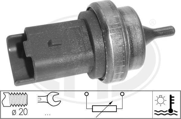 ERA 330552 - Senzor,temperatura lichid de racire aaoparts.ro