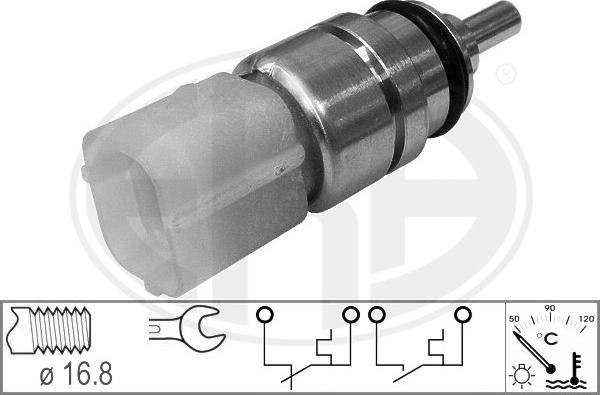 ERA 330665 - Senzor,temperatura lichid de racire aaoparts.ro
