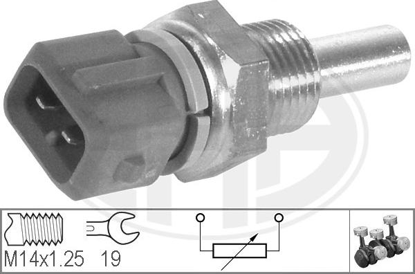 ERA 330134 - Senzor,temperatura lichid de racire aaoparts.ro
