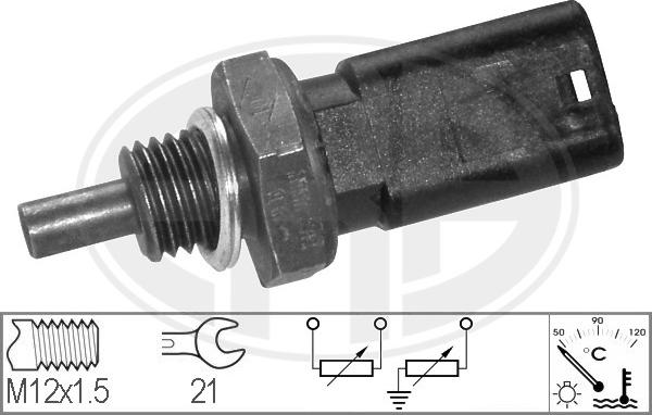 ERA 330138 - Senzor,temperatura lichid de racire aaoparts.ro