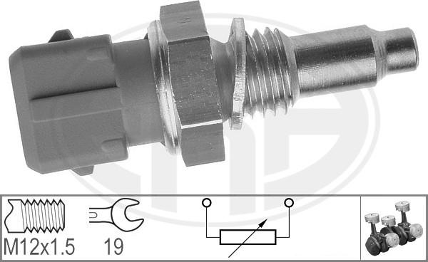 ERA 330120 - Senzor,temperatura lichid de racire aaoparts.ro
