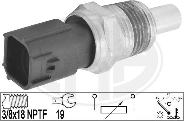 ERA 330869 - Senzor,temperatura lichid de racire aaoparts.ro