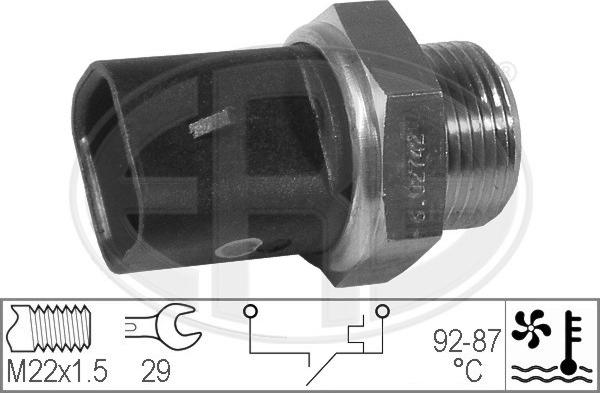 ERA 330293 - Comutator temperatura, ventilator radiator aaoparts.ro