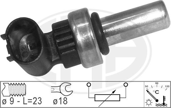 ERA 330757 - Senzor,temperatura lichid de racire aaoparts.ro