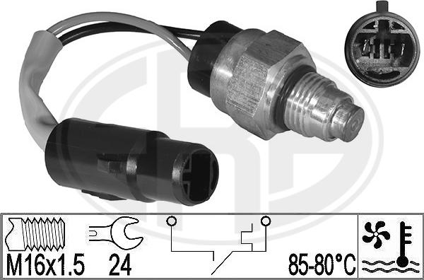 ERA 331043 - Comutator temperatura, ventilator radiator aaoparts.ro