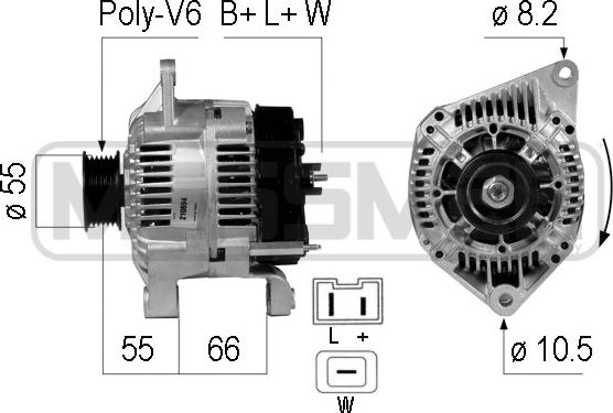 ERA 210694 - Generator / Alternator aaoparts.ro