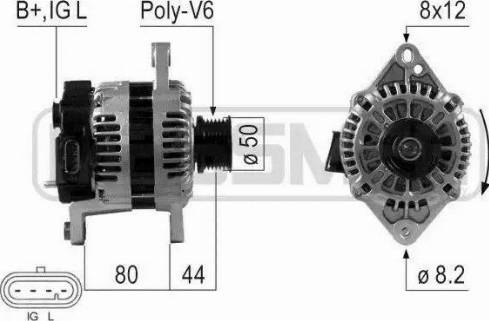 ERA 210643 - Generator / Alternator aaoparts.ro