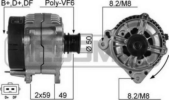 ERA 210061A - Generator / Alternator aaoparts.ro