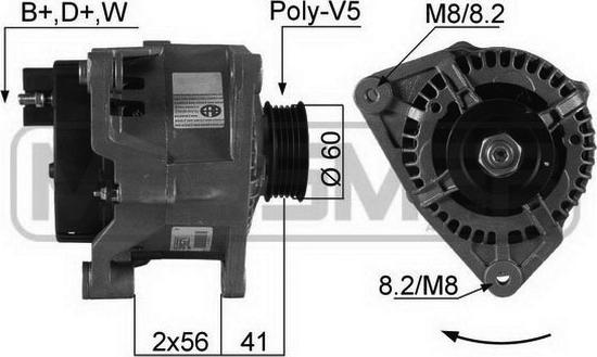 ERA 210010A - Generator / Alternator aaoparts.ro
