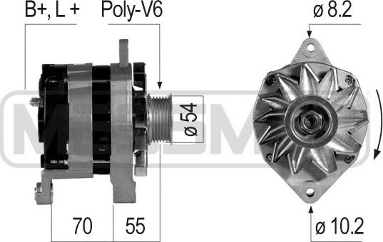 ERA 210072A - Generator / Alternator aaoparts.ro